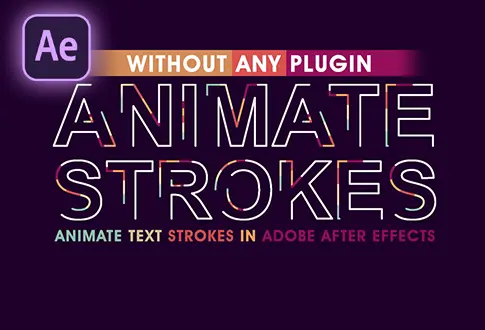 Animate Text Strokes
