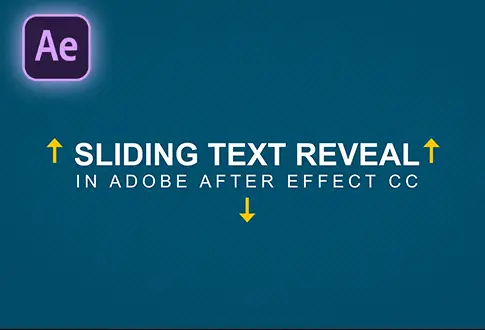 Sliding Text Reveal in Adobe After Effects