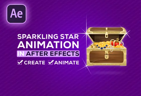Sparkling Star Animation in Adobe After Effects
