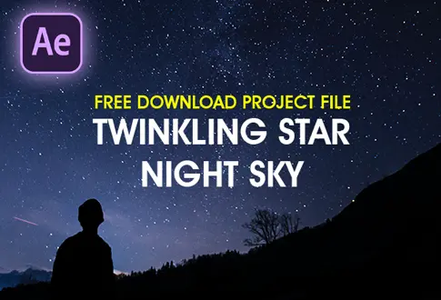 Create a Twinkling Stars Animation in After Effects