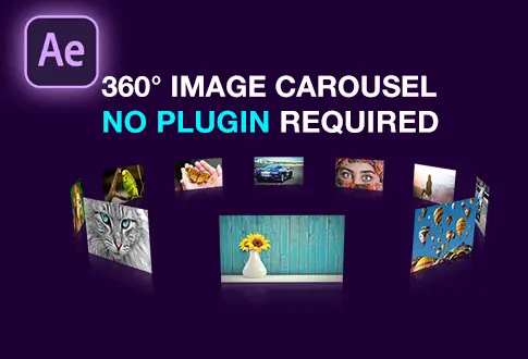 Image Carousel Slideshow Adobe After Effects