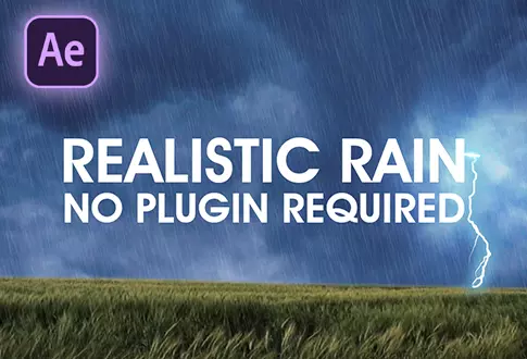 Realistic Rain Animation