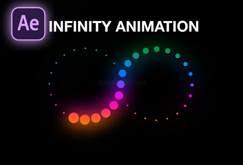 Infinity loop animation