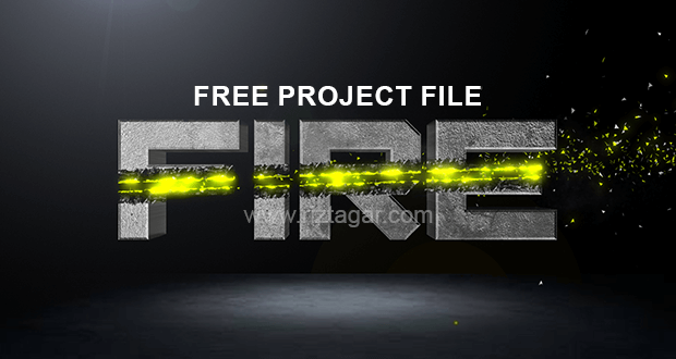 Crossfire Logo Animation Ae Template