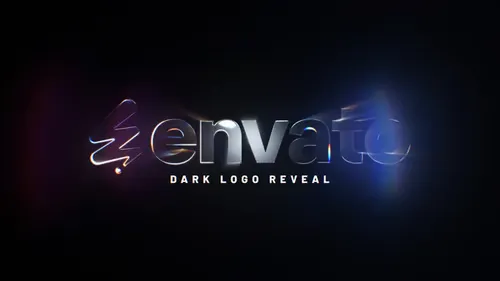 Dark logo reveal videohive