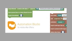Aescripts Automation Blocks