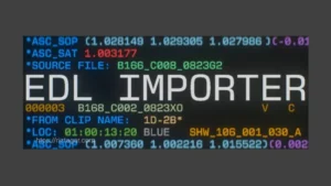Aescripts EDL Importer
