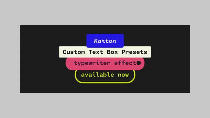 Aescripts Karton